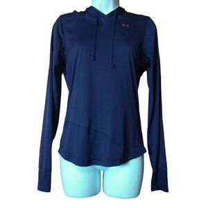 Under Armour Heat Gear Women's Medium Purple Long Sleeve Fitted Training Hoodie